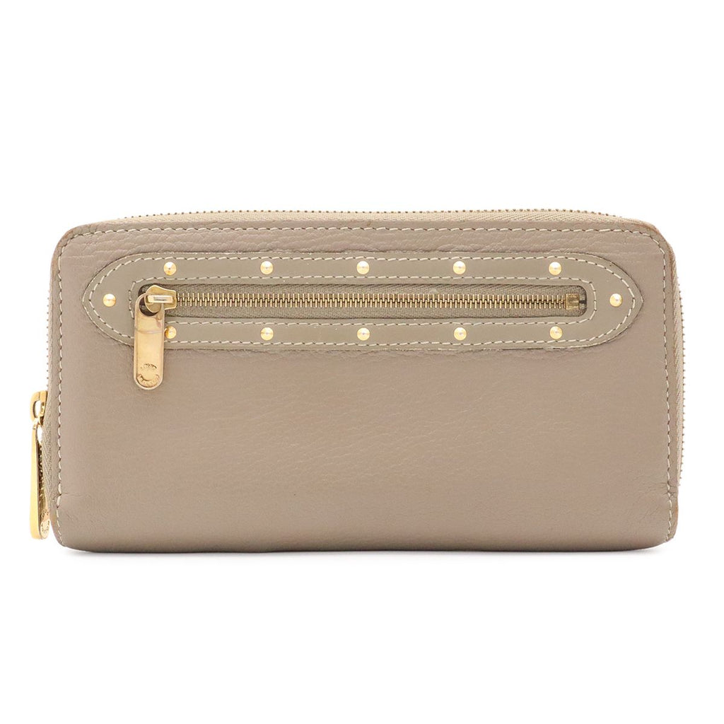 Louis Vuitton Suhali Zippy Wallet Zip Around Verone Greige