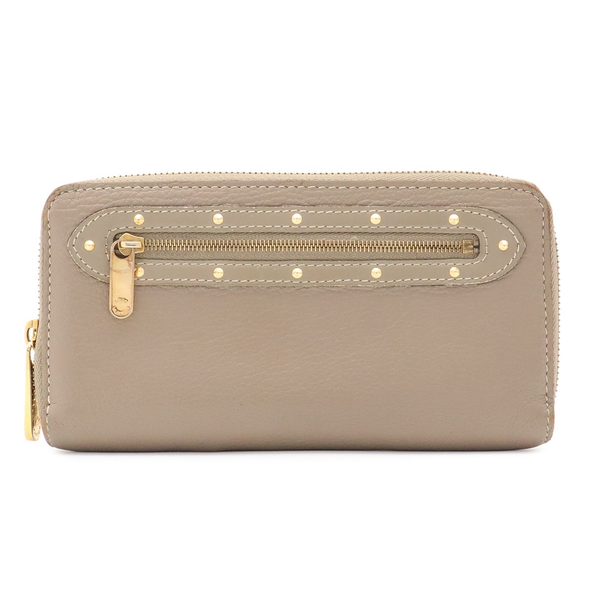 Louis Vuitton Suhali Zippy Wallet Zip Around Verone Greige