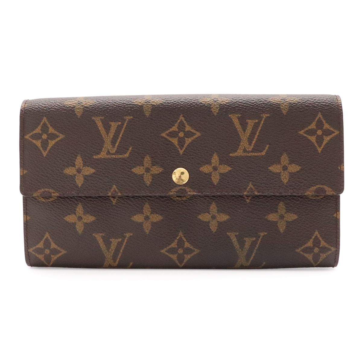 Louis Vuitton Monogram Pochette Porte Monnaie Credit Wallet Bifold