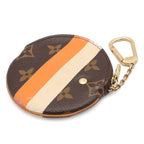 Louis Vuitton Monogram Groom Porte Monnaie Rond Coin Purse Round Bellboy Print — view 2