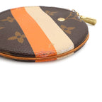 Louis Vuitton Monogram Groom Porte Monnaie Rond Coin Purse Round Bellboy Print — view 3