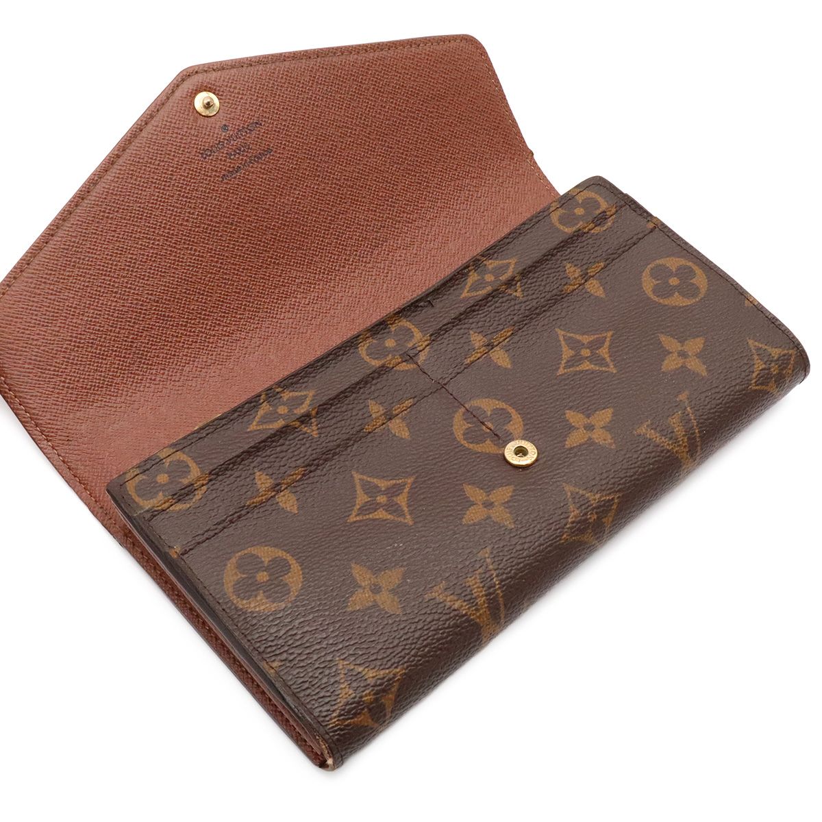 Louis Vuitton Monogram Portefeuille Sarah Bifold Wallet — view 5