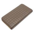 Celine C Charm Large Zip Wallet Zip Around Quilted Leather Dark Olive Gold — view 2