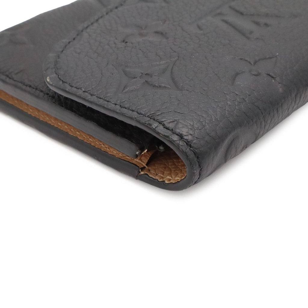 Louis Vuitton Monogram Empreinte Portefeuille Emily Wallet Bifold Noir Black — view 3