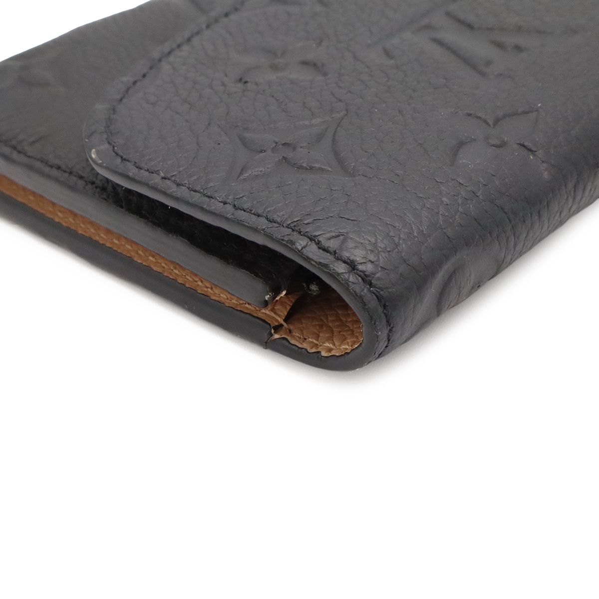 Louis Vuitton Monogram Empreinte Portefeuille Emily Wallet Bifold Noir Black — view 3