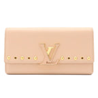 Louis Vuitton Portefeuille Capucines Bifold Wallet Taurillon Leather Studs