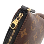Louis Vuitton Monogram Pallas Clutch Shoulder Bag Chain 2-Way Noir Black — view 6