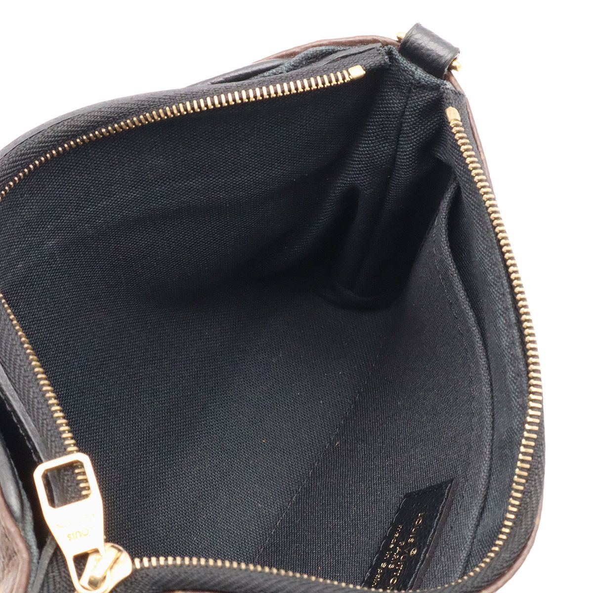 Louis Vuitton Monogram Pallas Clutch Shoulder Bag Chain 2-Way Noir Black — view 8