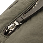 Bottega Veneta Crossroad Bum Bag Waist Pouch Nylon Leather Gray Black — view 6