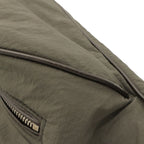 Bottega Veneta Crossroad Bum Bag Waist Pouch Nylon Leather Gray Black — view 4