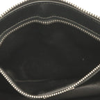 Prada Porter Collaboration Saffiano Clutch Leather Nero Black Silver — view 8