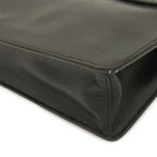 Prada Porter Collaboration Saffiano Clutch Leather Nero Black Silver — view 3