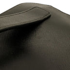 Prada Porter Collaboration Saffiano Clutch Leather Nero Black Silver — view 4