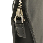 Prada Porter Collaboration Saffiano Clutch Leather Nero Black Silver — view 6