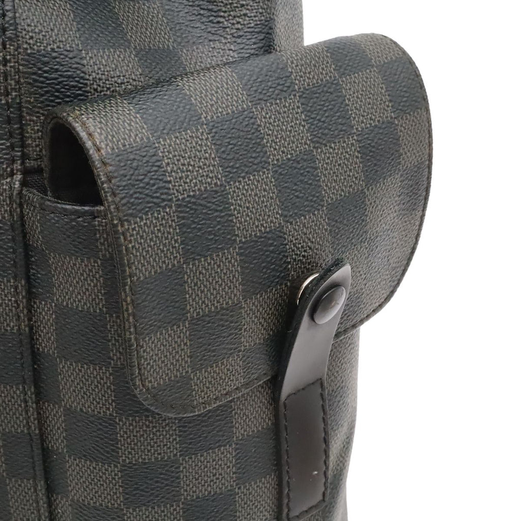 Louis Vuitton Damier Graphite Christopher MM Backpack Shoulder Bag — view 8