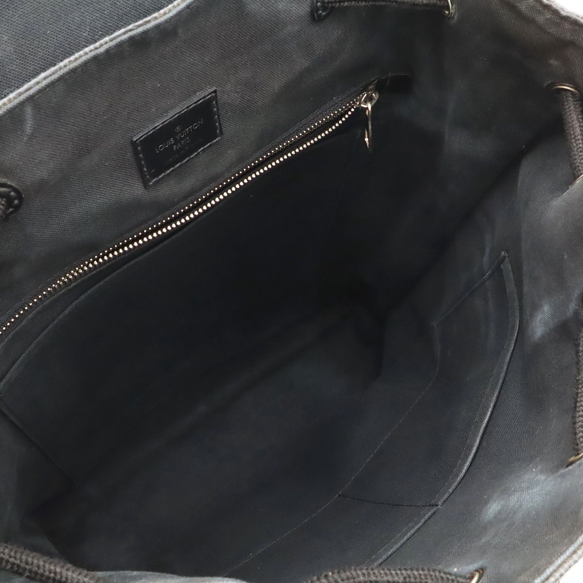Louis Vuitton Damier Graphite Christopher MM Backpack Shoulder Bag — view 7