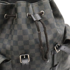 Louis Vuitton Damier Graphite Christopher MM Backpack Shoulder Bag — view 6