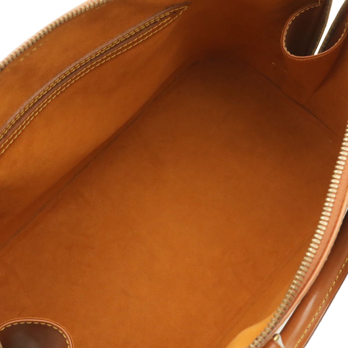 Louis Vuitton Epi Alma Handbag Leather Cipango Gold Brown Camel — view 6