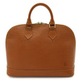 Louis Vuitton Epi Alma Handbag Leather Cipango Gold Brown Camel