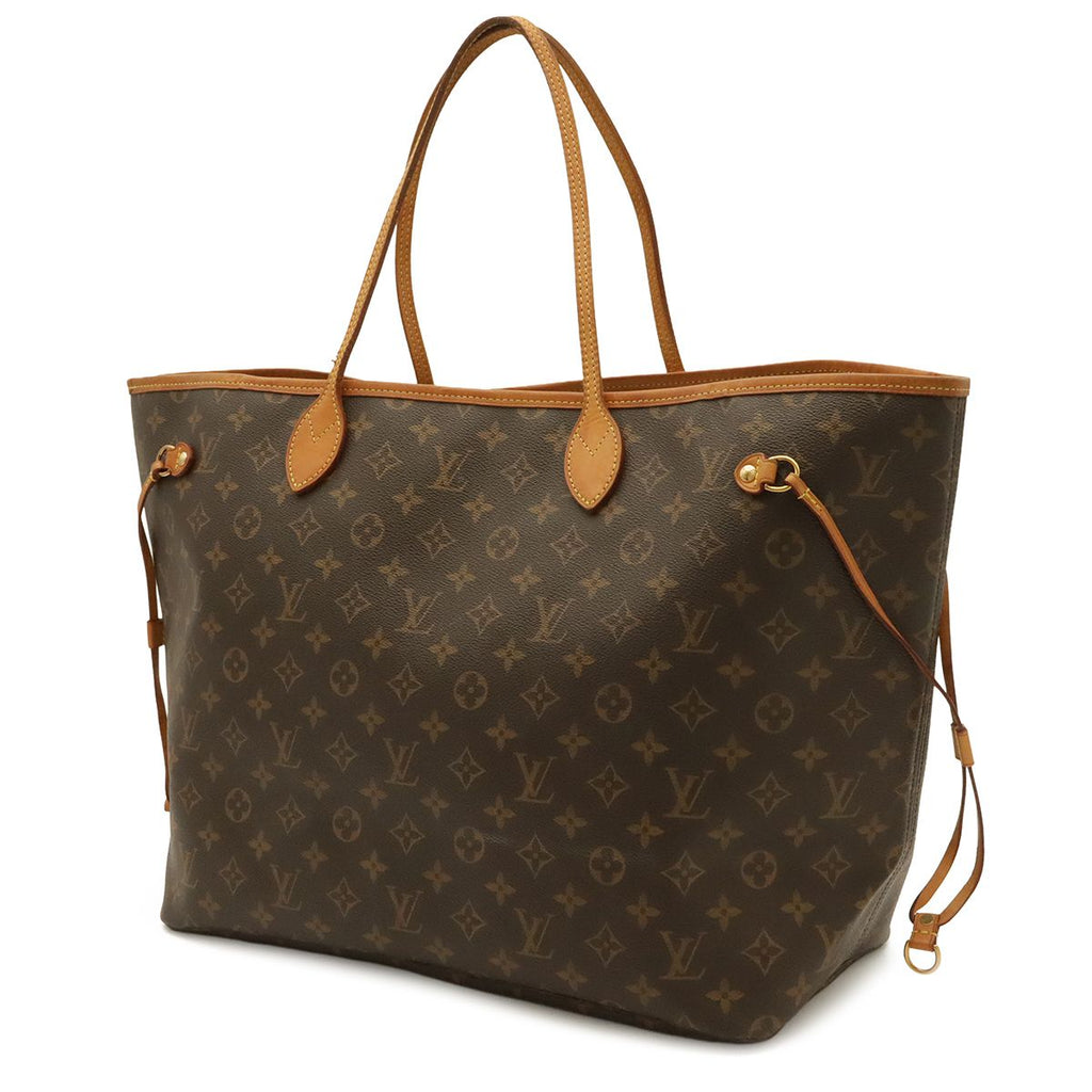 Louis Vuitton Monogram Neverfull GM Tote Shoulder Bag — view 2