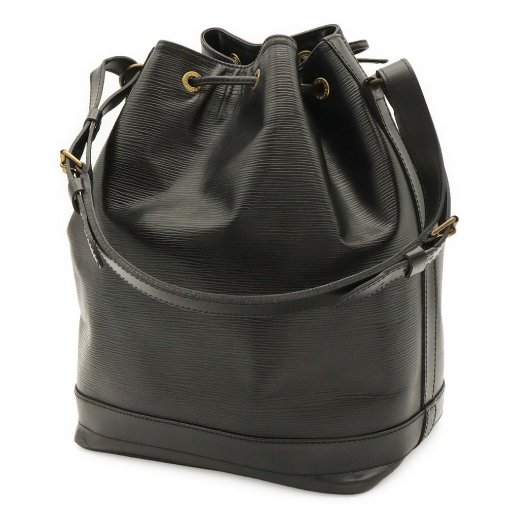 Louis Vuitton Epi Noe Shoulder Bag Drawstring Noir Black Gold — view 2