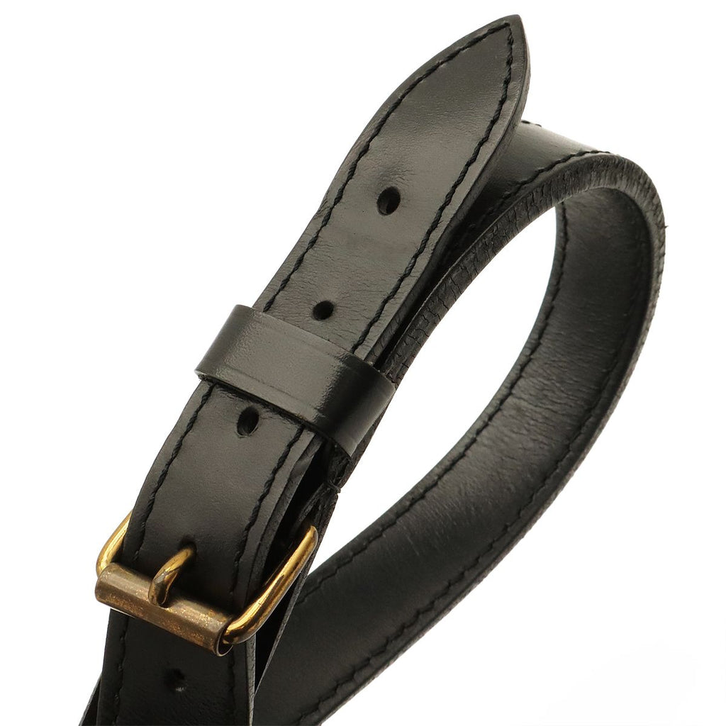 Louis Vuitton Epi Noe Shoulder Bag Drawstring Noir Black Gold — view 5