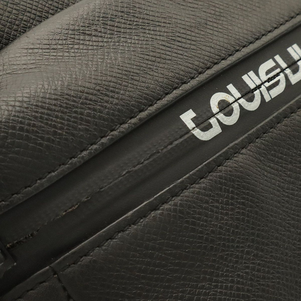 Louis Vuitton Taiga Messenger PM Shoulder Bag Crossbody Ardoise Black Silver — view 4