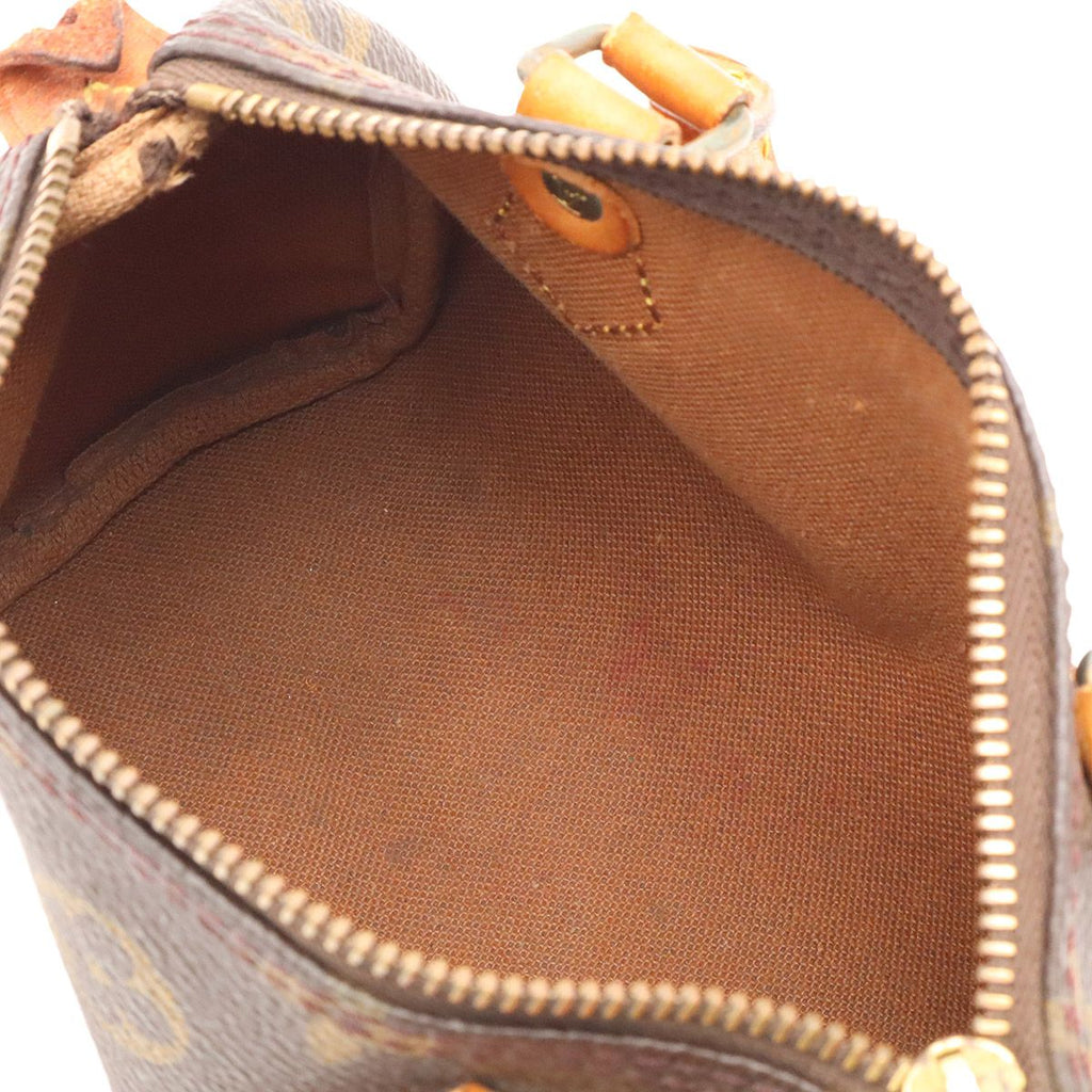 Louis Vuitton Monogram Mini Speedy Mini Bag Pouch Case — view 8