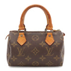 Louis Vuitton Monogram Mini Speedy Mini Bag Pouch Case