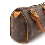 Louis Vuitton Monogram Mini Speedy Mini Bag Pouch Case — view 7