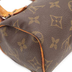 Louis Vuitton Monogram Mini Speedy Mini Bag Pouch Case — view 3