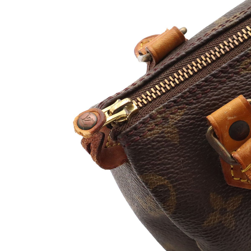 Louis Vuitton Monogram Mini Speedy Mini Bag Pouch Case — view 5