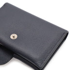 Hermes M S Card Case Business Voever Color Evercolor Leather Navy — view 4