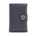 Hermes M S Card Case Business Voever Color Evercolor Leather Navy