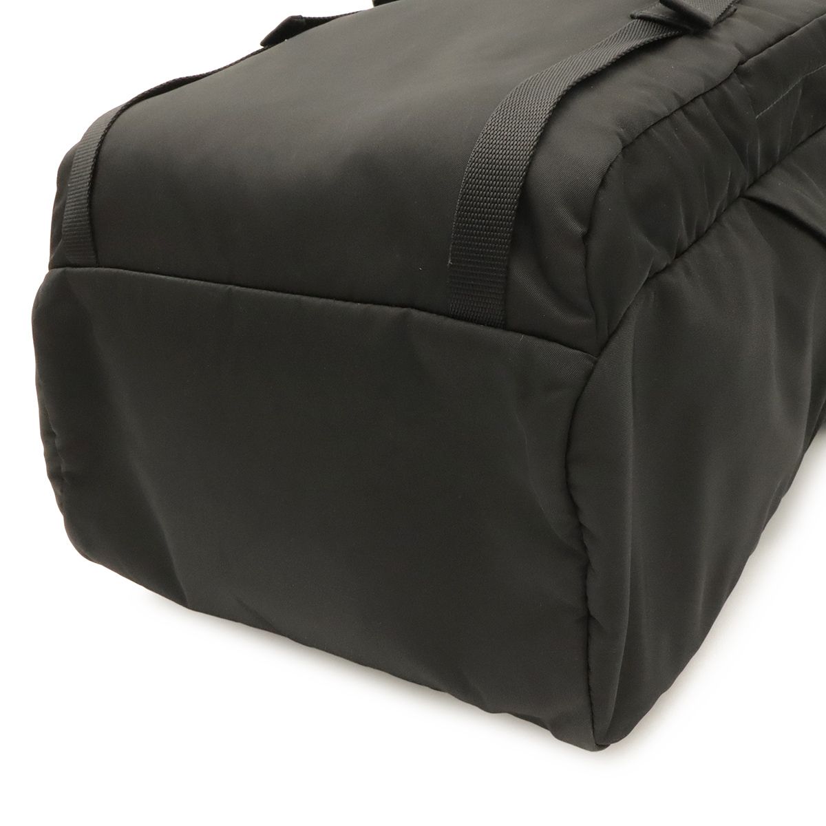 Prada Backpack Shoulder Bag Nylon Leather Nero Black Silver — view 3
