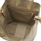 Celine Vertical Cabas Small Tote 2-Way Shoulder Bag Leather Greige — view 6