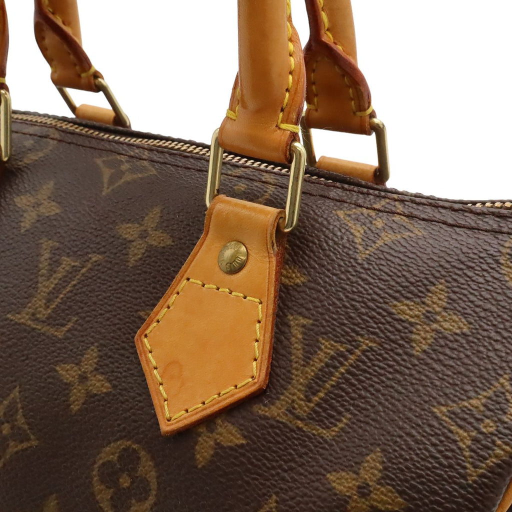 Louis Vuitton Monogram Speedy 25 Mini Boston Bag — view 8