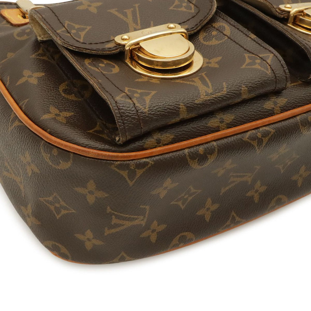 Louis Vuitton Monogram Hudson GM Shoulder Bag Crossbody Long — view 3