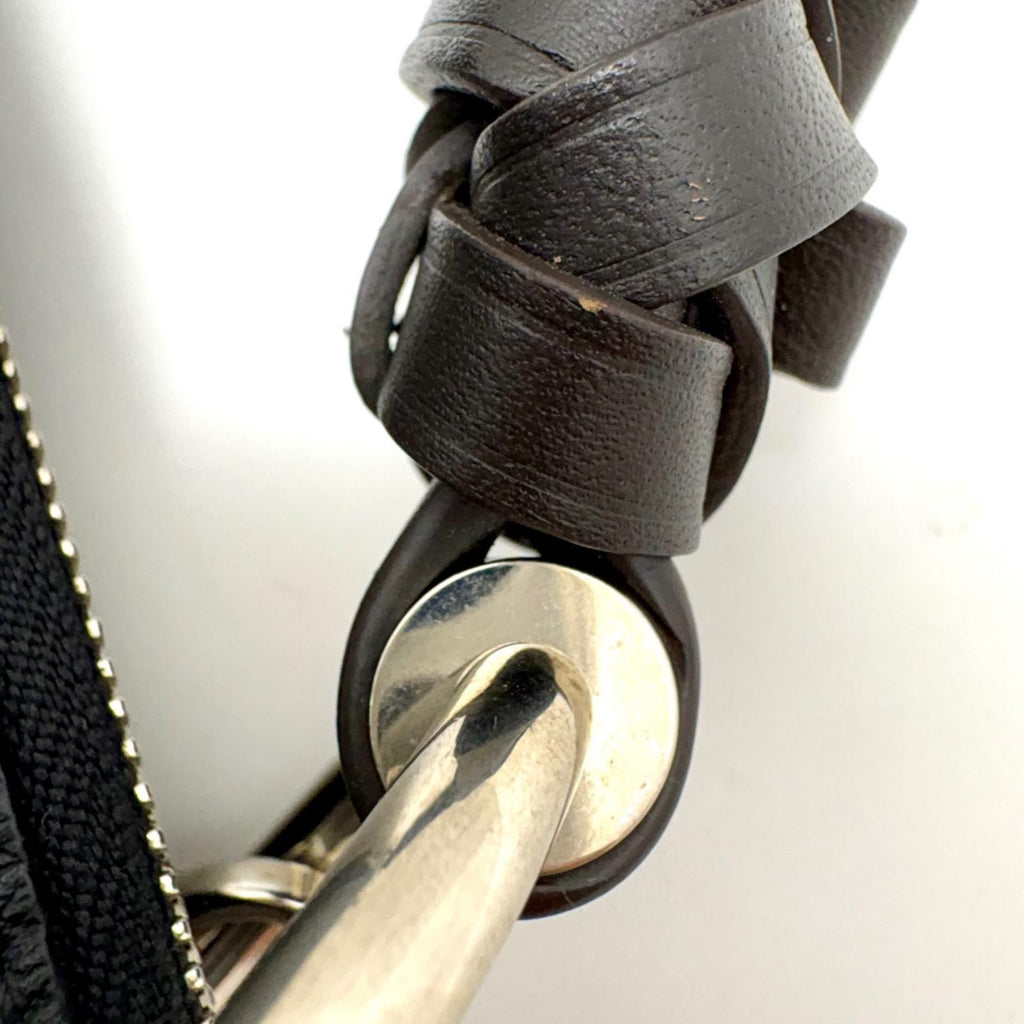 Louis Vuitton Beauvre Hobo Mahina Black Shoulder Bag Monogram Silver — view 7