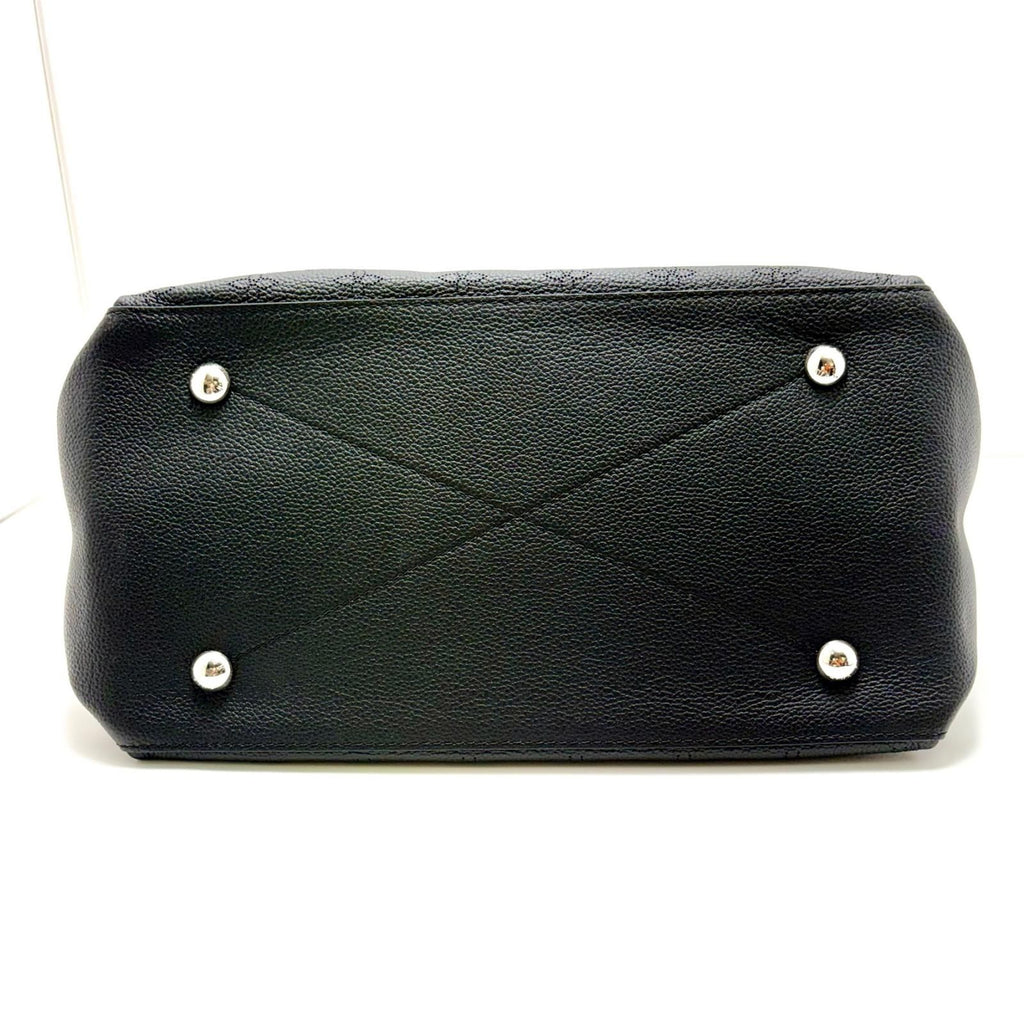 Louis Vuitton Beauvre Hobo Mahina Black Shoulder Bag Monogram Silver — view 4