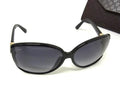 Gucci Sunglasses Lovely Heart S Black Gold Silver Acetate Metal GG Pattern