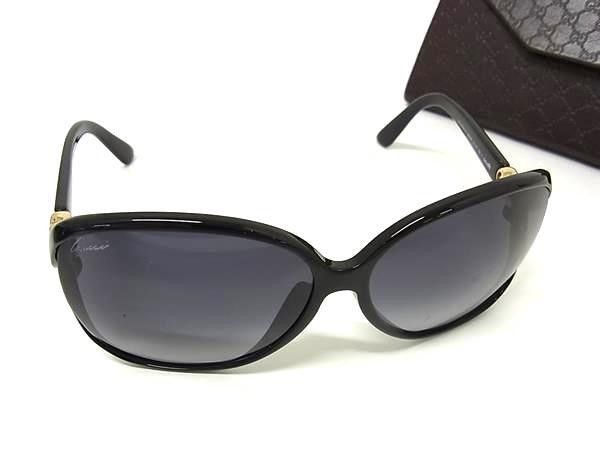 Gucci Sunglasses Lovely Heart S Black Gold Silver Acetate Metal GG Pattern