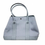 Hermes Garden Party 41 Gray Pantin Silver Toile Negonda Tote Bag