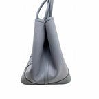 Hermes Garden Party 41 Gray Pantin Silver Toile Negonda Tote Bag — view 2