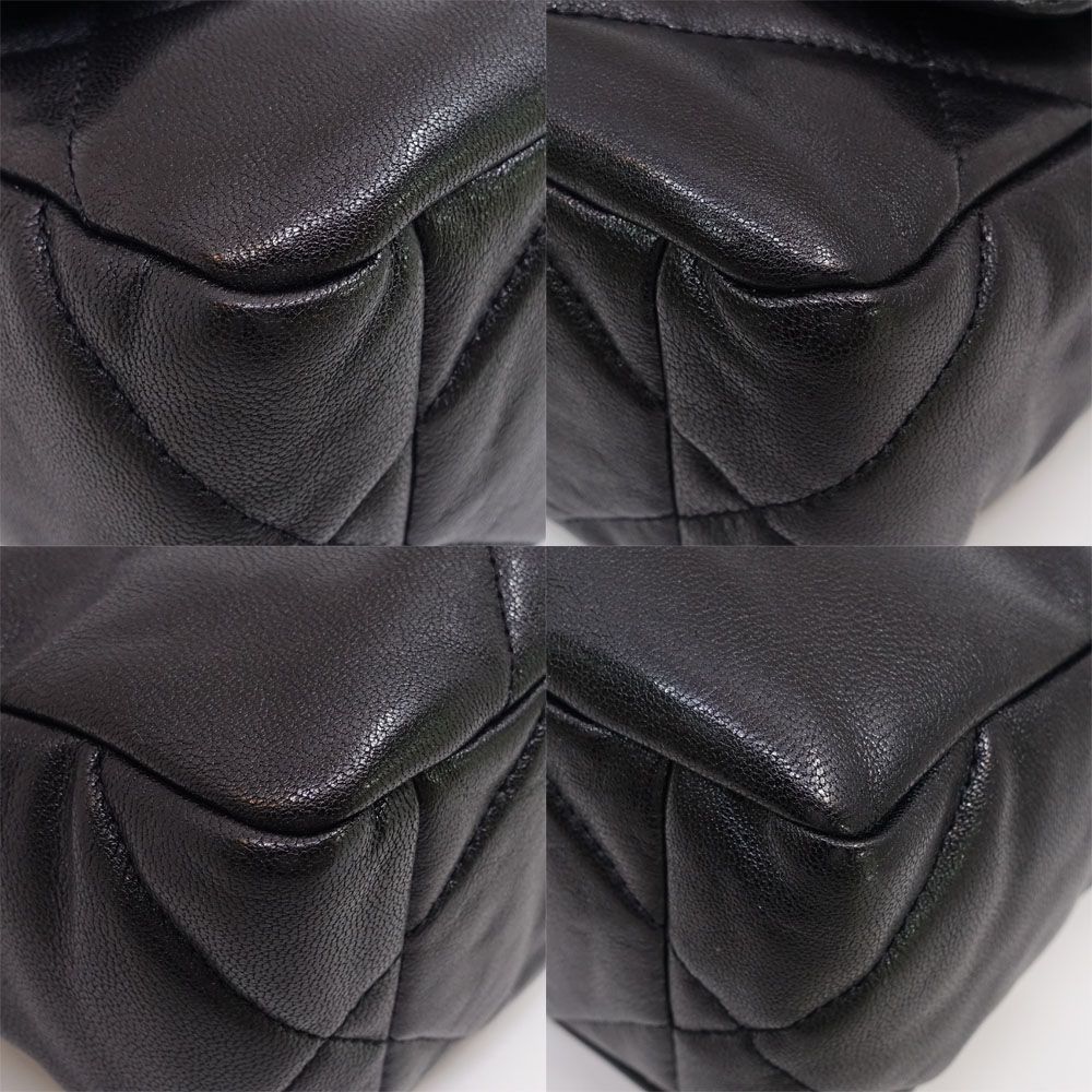 Chanel 19 Dixneuf Lambskin BK GD Silver Shoulder Bag — view 5