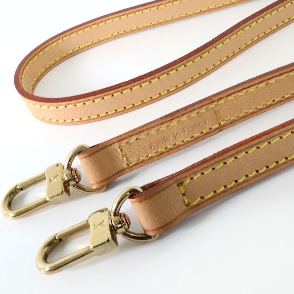Louis Vuitton Shoulder Strap Vachetta Leather Gold Bag Crossbody — view 6