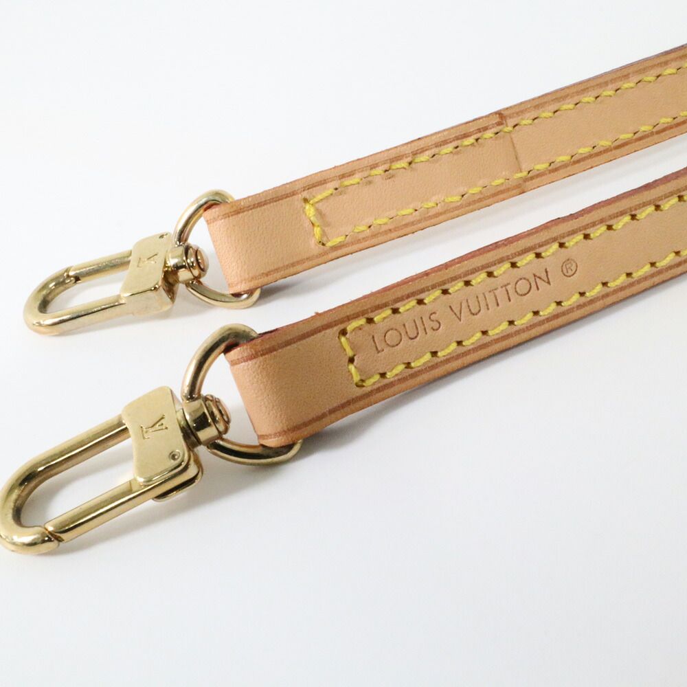 Louis Vuitton Shoulder Strap Vachetta Leather Gold Bag Crossbody — view 5