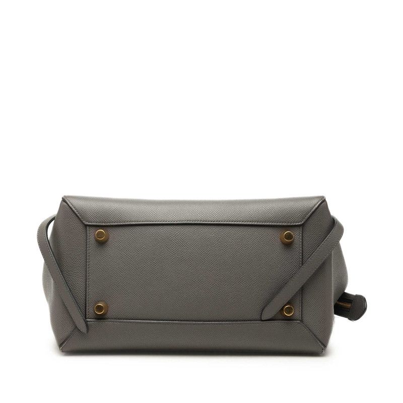 Celine Belt Bag Mini 2-Way Gray Leather — view 3