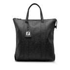 Fendi Zucca Tote Bag Black