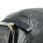 Celine Tote Shoulder Bag Side Zip Dark Navy Leather — view 5